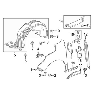Acura OE - Fender & Components