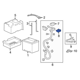 Acura OE - Battery Cable Terminal End