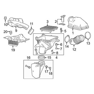 Acura OE - Engine / Transaxle - Air Intake