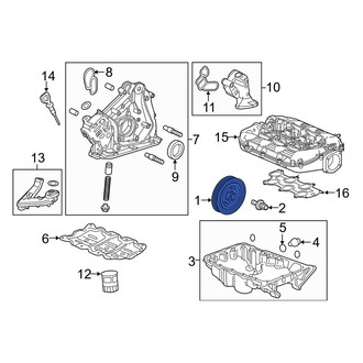 Acura OE - Engine Crankshaft Pulley