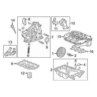 Acura OE - Engine / Transaxle - Engine Parts