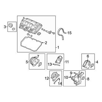 Acura OE - Engine / Transaxle - Valve & Timing Covers
