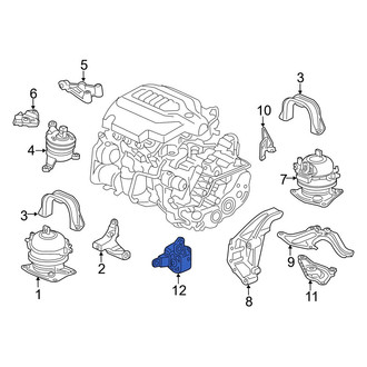 Acura OE - Automatic Transmission Mount