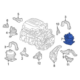Acura OE - Rear Engine Mount