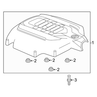 Acura OE - Engine / Transaxle - Engine Appearance Cover