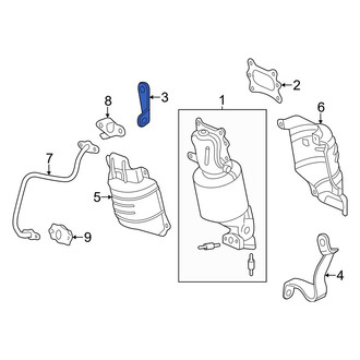 Acura OE - Front Catalytic Converter Bracket