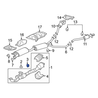 Acura OE - Exhaust System Hanger