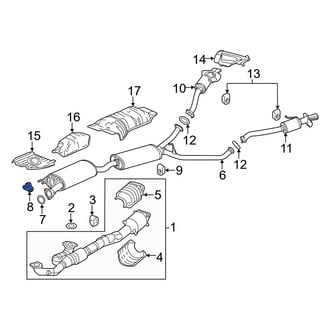 Acura OE - Exhaust System Hanger
