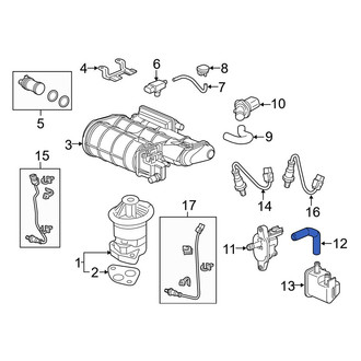 Acura OE - Evaporative Emissions System Lines