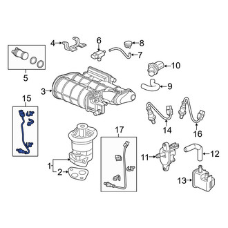 Acura OE - Rear Left Oxygen Sensor