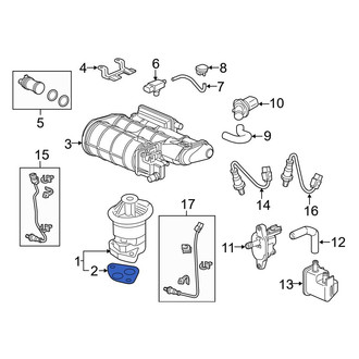 Acura OE - Lower Exhaust Gas Recirculation (EGR) Tube Gasket