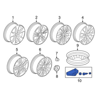 Acura OE - Tire Pressure Monitoring System (TPMS) Sensor