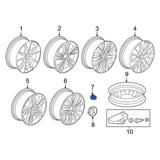 Acura OE - Wheel Lug Nut
