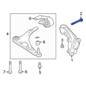 Acura OE - Steering Knuckle Bolt