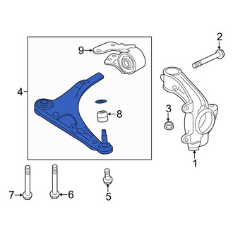 Acura OE - Front Left Suspension Control Arm