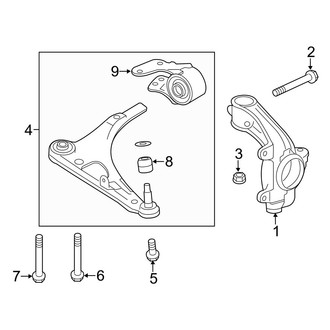 Acura OE - Front Suspension - Suspension Components