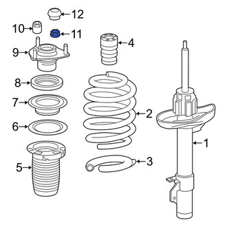 Acura OE - Suspension Strut Nut