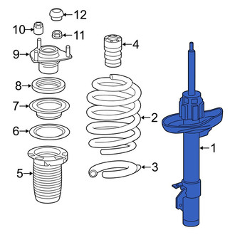 Acura OE - Front Right Suspension Strut