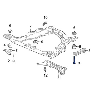Acura OE - Rear Suspension Crossmember Bolt
