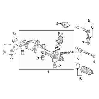 Acura OE - Steering Gear & Linkage