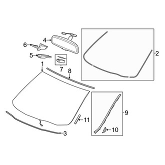Acura OE - Windshield - Glass