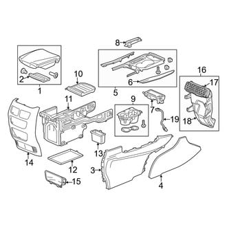 Acura OE - Rear Left 12 Volt Accessory Power Outlet
