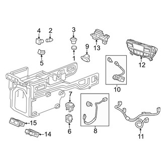 Acura OE - Center Console (Electrical & Switches)
