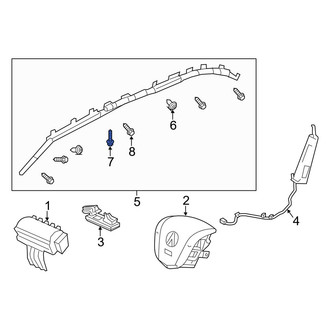 Acura OE - Back Up Light Bolt
