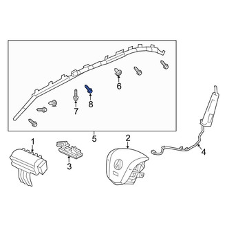 Acura OE - Curtain Air Bag Bolt