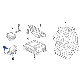 Acura OE - Air Bag Impact Sensor Bolt