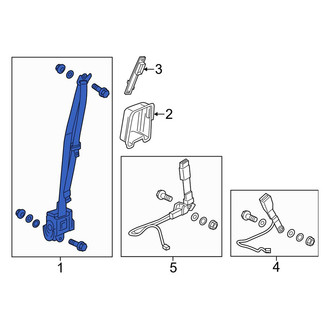 Acura OE - Front Right Seat Belt Lap and Shoulder Belt