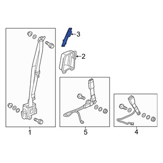 Acura OE - Seat Belt Height Adjuster