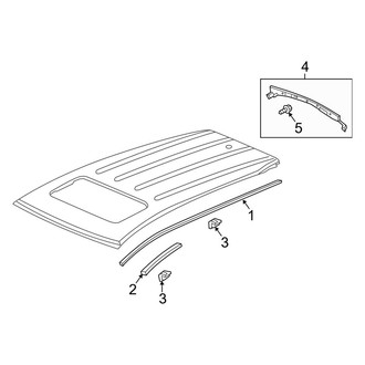 Acura OE - Roof - Exterior Trim