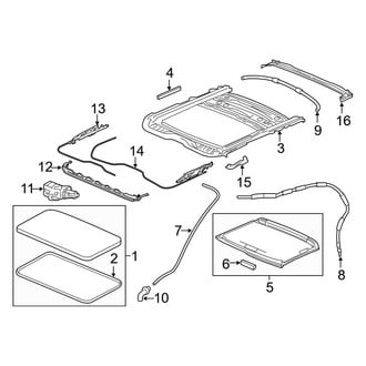 Acura OE - Roof - Sunroof