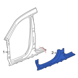 Acura OE - Left Outer Rocker Panel