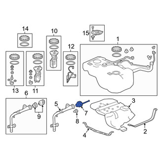 Acura OE - Fuel Filler Neck Adapter