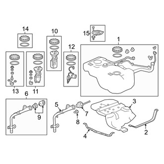 Acura OE - Fuel System Components