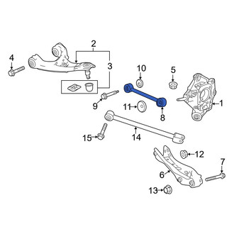 Acura OE - Rear Right Lateral Arm
