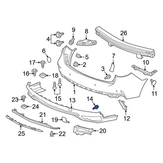 Acura OE - Grille Screw