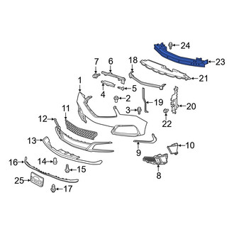 Acura OE - Front Bumper Impact Bar