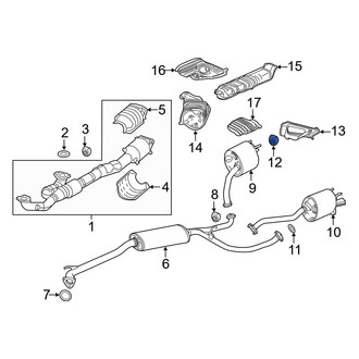 Acura OE - Exhaust System Hanger