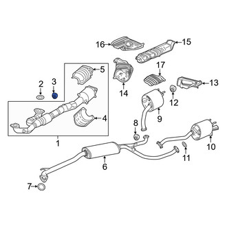 Acura OE - Exhaust System Hanger