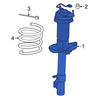 Acura OE - Front Left Suspension Strut