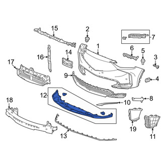 Acura OE - Front Valance Panel