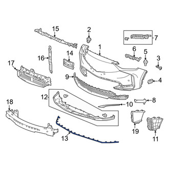 Acura OE - Front Radiator Support Air Deflector