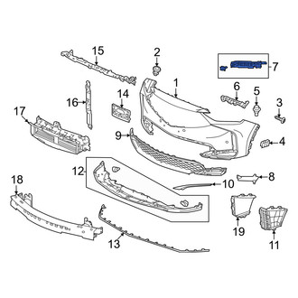 Acura OE - Front Left Headlight Bracket