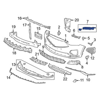 Acura OE - Front Right Headlight Bracket