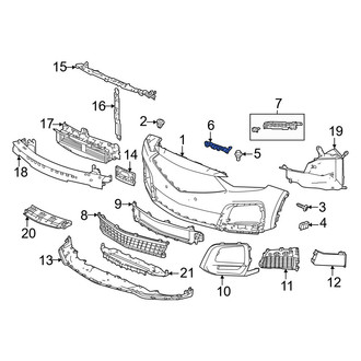 Acura OE - Left Bumper Cover Spacer