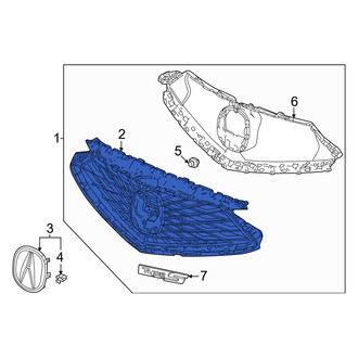 Acura OE - Front Grille