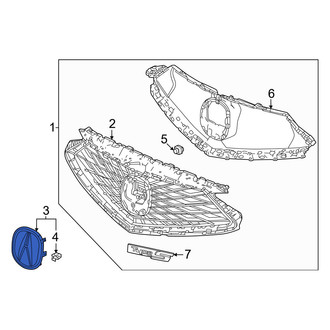 Acura OE - Front Grille Emblem